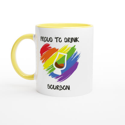 "Proud to Drink Bourbon" Mug
